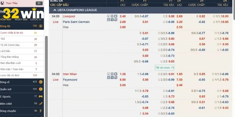Giới thiệu 32win không thể bỏ qua thể thao trực tuyến 