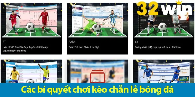 Bí quyết chơi kèo chẵn lẻ bóng đá chắc thắng cho anh em bet thủ